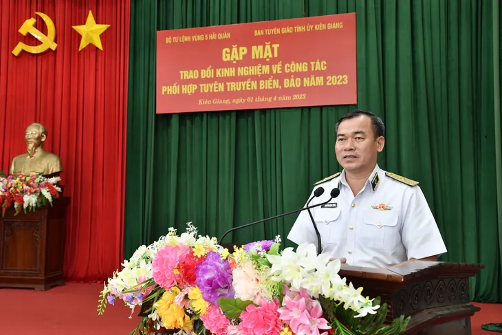 Phối hợp tuyên truyền về biển, đảo trên địa bàn tỉnh Kiên Giang - Ảnh 1. Phối hợp tuyên truyền về biển, đảo trên địa bàn tỉnh Kiên Giang - Ảnh 1.