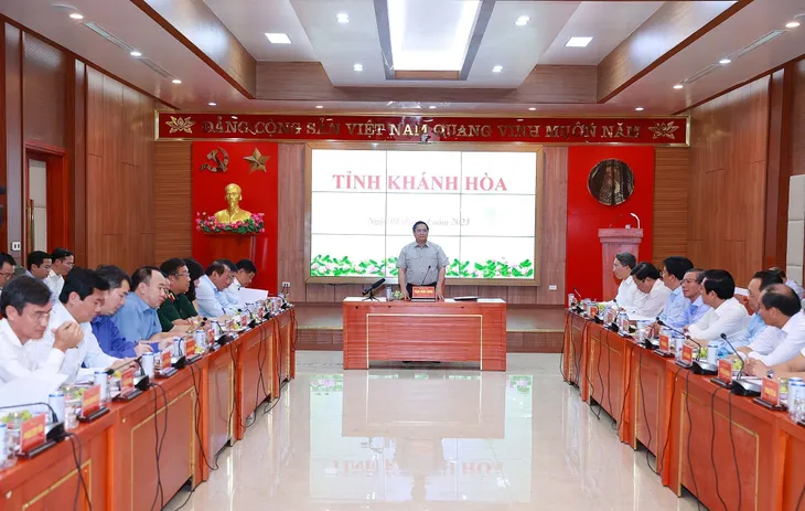Thủ tướng Phạm Minh Chính: Khánh Hòa phải là cực tăng trưởng của vùng và cả nước - Ảnh 2. Thủ tướng Phạm Minh Chính: Khánh Hòa phải là cực tăng trưởng của vùng và cả nước - Ảnh 2.