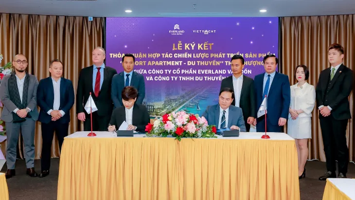 Everland và Vietyacht hợp tác phát triển sản phẩm Resort Apartment – Du thuyền thời thượng tại Vân Đồn - Ảnh 1. Everland và Vietyacht hợp tác phát triển sản phẩm Resort Apartment – Du thuyền thời thượng tại Vân Đồn - Ảnh 1.