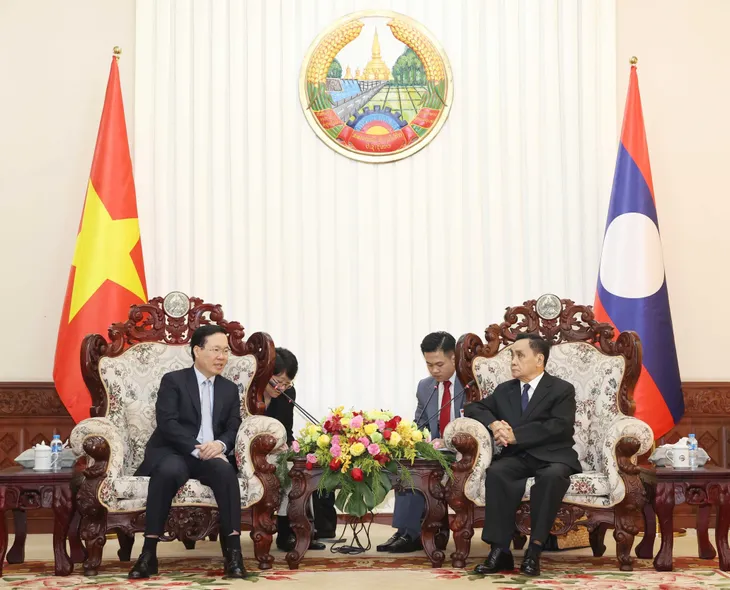 Tình cảm gắn bó, thân thiết Lào - Việt Nam vẫn luôn sâu đậm - Ảnh 3. Tình cảm gắn bó, thân thiết Lào - Việt Nam vẫn luôn sâu đậm - Ảnh 3.