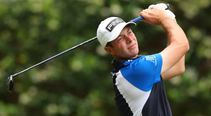 Viktor Hovland dẫn đầu sau vòng 1 giải golf RBC Heritage - Ảnh 1. Viktor Hovland dẫn đầu sau vòng 1 giải golf RBC Heritage - Ảnh 1.
