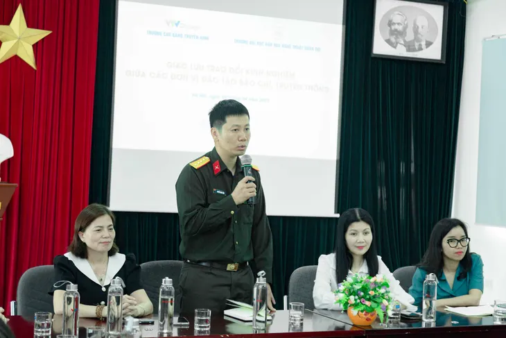 VTV College: Giao lưu, chia sẻ kinh nghiệm trong đào tạo báo chí, truyền thông - Ảnh 4. VTV College: Giao lưu, chia sẻ kinh nghiệm trong đào tạo báo chí, truyền thông - Ảnh 4.