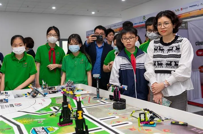 Phát động cuộc thi ROBOTACON WRO 2023 tại Việt Nam - Ảnh 2. Phát động cuộc thi ROBOTACON WRO 2023 tại Việt Nam - Ảnh 2.