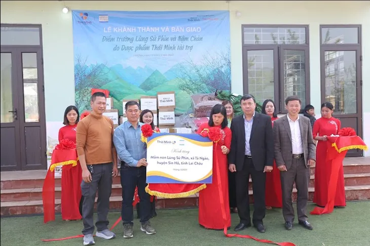 Bình Vị Thái Minh đồng hành tài trợ xây trường cho trẻ em vùng cao - Ảnh 1. Bình Vị Thái Minh đồng hành tài trợ xây trường cho trẻ em vùng cao - Ảnh 1.