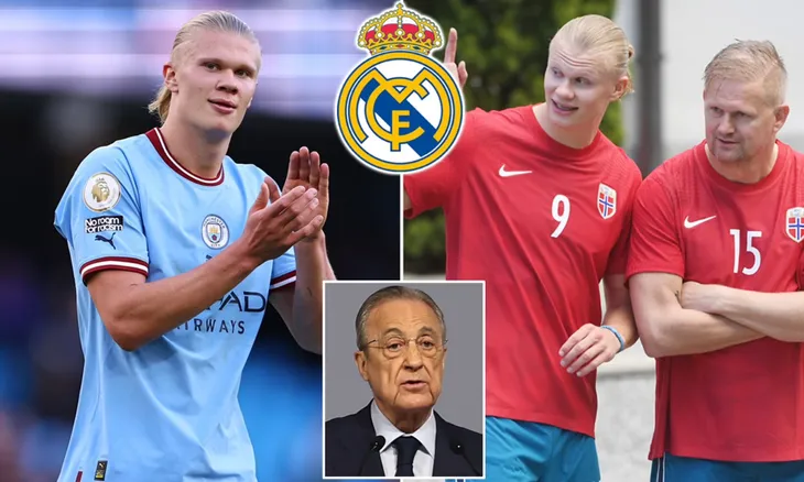 Real Madrid nhắm chiêu mộ Erling Haaland vào năm 2024 - Ảnh 1.