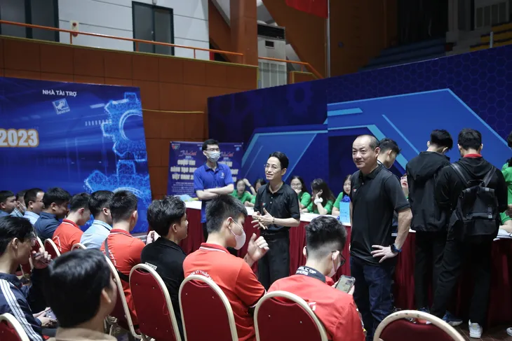 Robocon Việt Nam 2023: Kết quả bốc thăm chia bảng vòng loại khu vực phía Bắc - Ảnh 7. Robocon Việt Nam 2023: Kết quả bốc thăm chia bảng vòng loại khu vực phía Bắc - Ảnh 7.