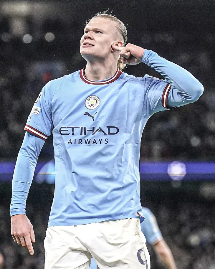 Man City muốn gia hạn hợp đồng với Erling Haaland - Ảnh 1. Man City muốn gia hạn hợp đồng với Erling Haaland - Ảnh 1.
