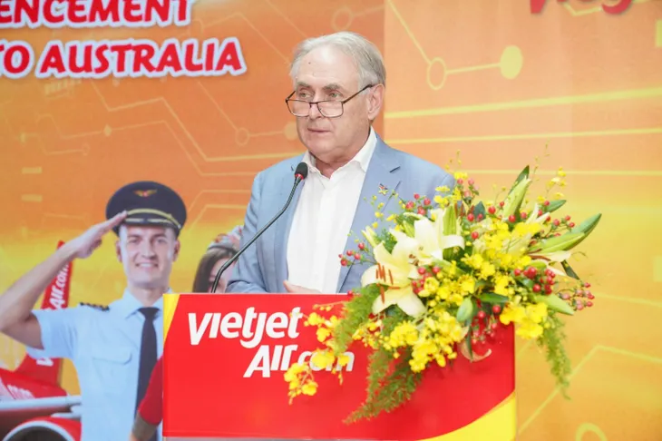 Bộ trưởng Thương mại và Du lịch Úc chúc mừng các đường bay thẳng Việt Nam – Úc của Vietjet - Ảnh 5. Bộ trưởng Thương mại và Du lịch Úc chúc mừng các đường bay thẳng Việt Nam – Úc của Vietjet - Ảnh 5.