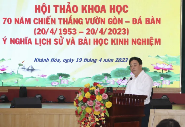 70 năm Chiến thắng Vườn Gòn - Đá Bàn - Ảnh 2. 70 năm Chiến thắng Vườn Gòn - Đá Bàn - Ảnh 2.