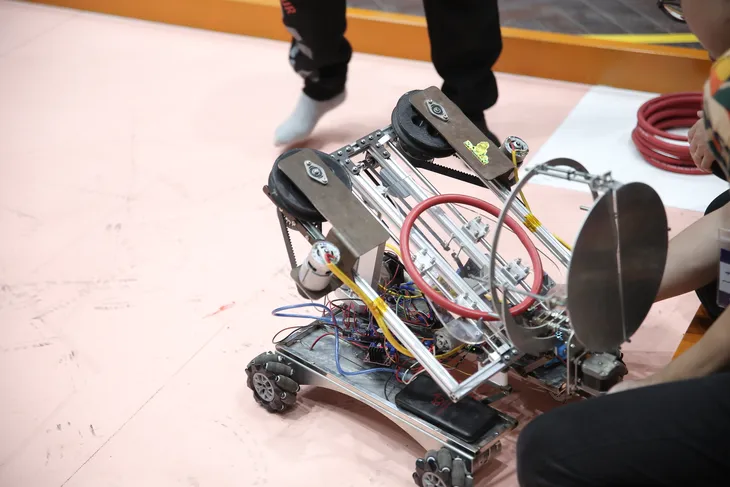 Robocon Việt Nam 2023: Sôi động buổi thử sân trước vòng loại phía Bắc - Ảnh 17.