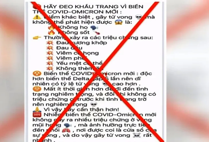 Tin giả bắt đầu xuất hiện tràn lan khi số ca nhiễm mới COVID-19 tăng nhanh - Ảnh 2. Tin giả bắt đầu xuất hiện tràn lan khi số ca nhiễm mới COVID-19 tăng nhanh - Ảnh 2.