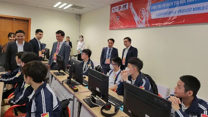 Khởi động Cuộc thi Vô địch tin học văn phòng thế giới 2023 - Ảnh 1. Khởi động Cuộc thi Vô địch tin học văn phòng thế giới 2023 - Ảnh 1.