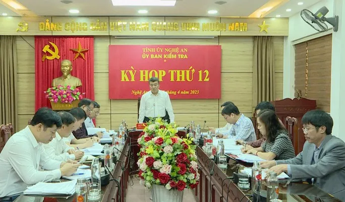 Nghệ An: Thi hành kỷ luật Đảng ủy bộ phận Trung tâm kiểm soát bệnh tật tỉnh - Ảnh 1. Nghệ An: Thi hành kỷ luật Đảng ủy bộ phận Trung tâm kiểm soát bệnh tật tỉnh - Ảnh 1.