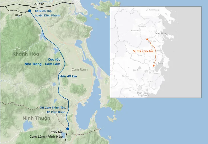 Đề xuất thông xe cao tốc Nha Trang - Cam Lâm sớm 3 tháng - Ảnh 1. Đề xuất thông xe cao tốc Nha Trang - Cam Lâm sớm 3 tháng - Ảnh 1.