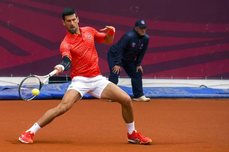 Novak Djokovic giành quyền đi tiếp tại vòng 2 Srpska mở rộng - Ảnh 1. Novak Djokovic giành quyền đi tiếp tại vòng 2 Srpska mở rộng - Ảnh 1.