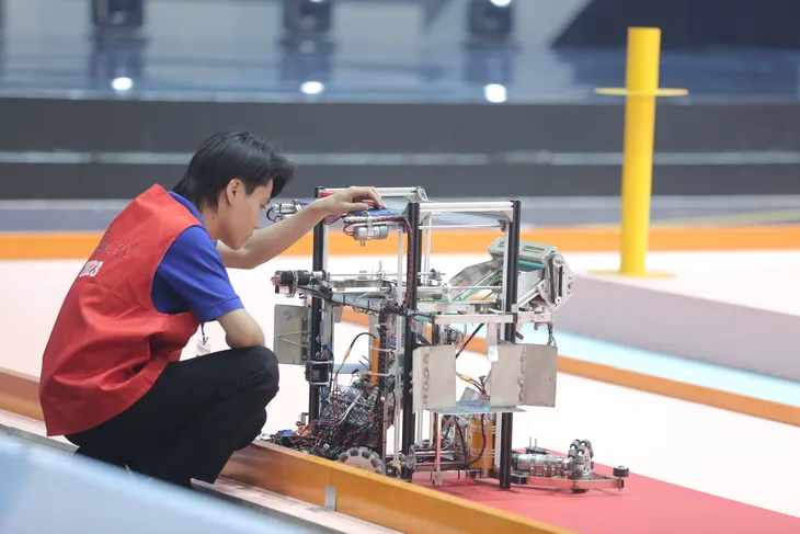 Những chiến thắng tuyệt đối Chey-Yo đầu tiên tại vòng loại Robocon Việt Nam 2023 - Ảnh 6. Những chiến thắng tuyệt đối Chey-Yo đầu tiên tại vòng loại Robocon Việt Nam 2023 - Ảnh 6.