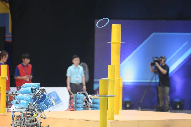 Robocon Việt Nam 2023: Chiến thắng tuyệt đối Chey-Yo ngày càng khó đạt được - Ảnh 27.
