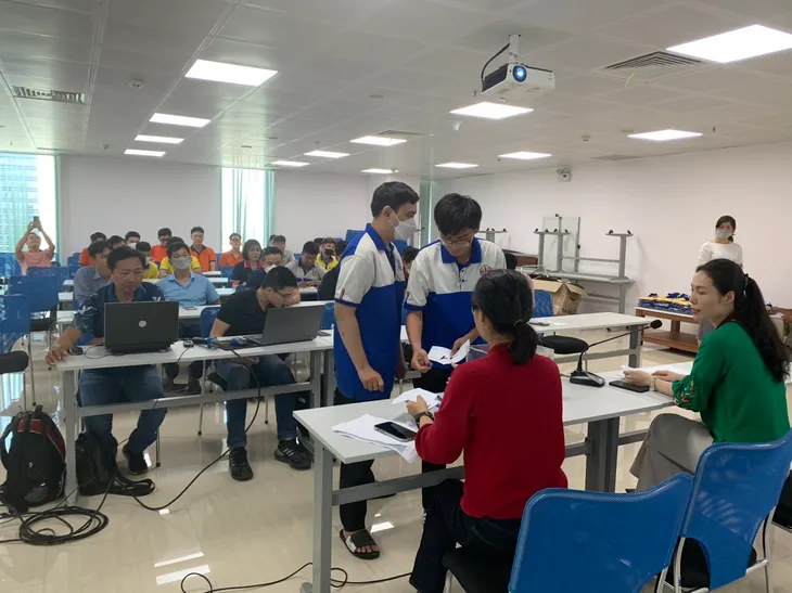 12 đội tham gia vòng loại Robocon Việt Nam 2023 khu vực phía Nam - Ảnh 8. 12 đội tham gia vòng loại Robocon Việt Nam 2023 khu vực phía Nam - Ảnh 8.