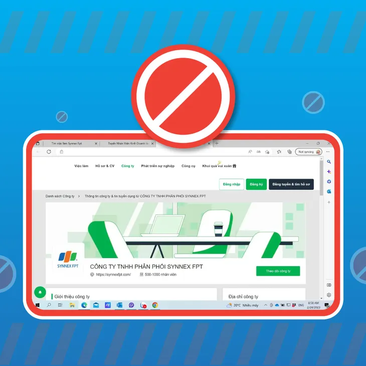 Doanh nghiệp lớn bị mạo danh lừa đảo tuyển dụng - Ảnh 1. Doanh nghiệp lớn bị mạo danh lừa đảo tuyển dụng - Ảnh 1.