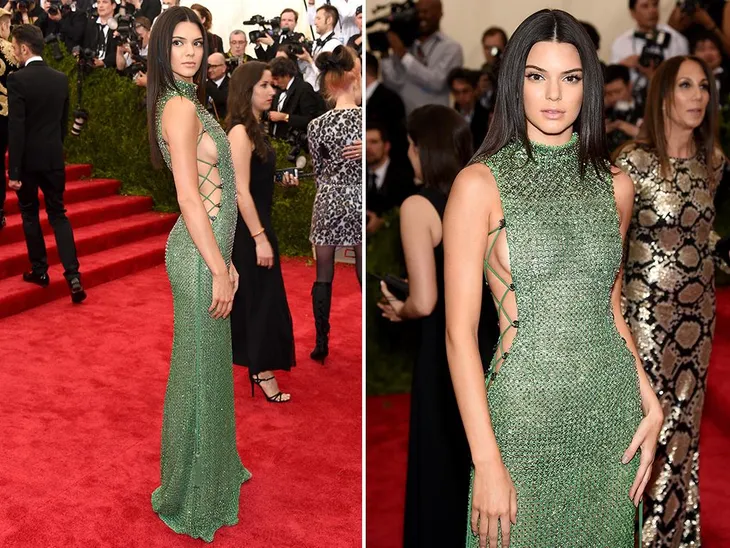 Kendall Jenner và dấu ấn thời trang táo bạo tại Met Gala - Ảnh 2. Kendall Jenner và dấu ấn thời trang táo bạo tại Met Gala - Ảnh 2.