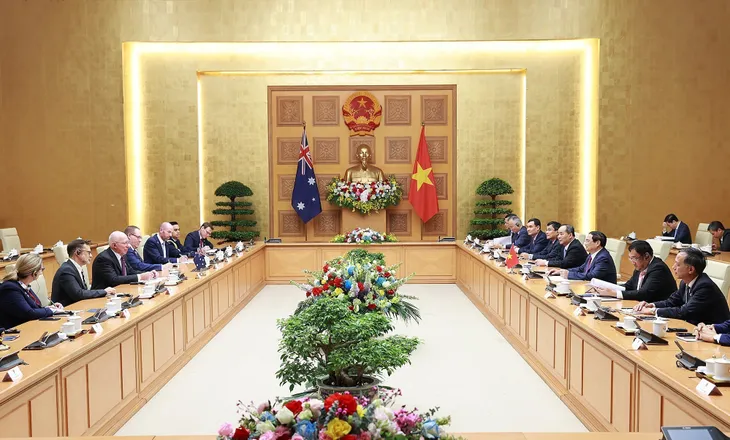 Thủ tướng Phạm Minh Chính hội kiến Toàn quyền Australia David Hurley - Ảnh 2.