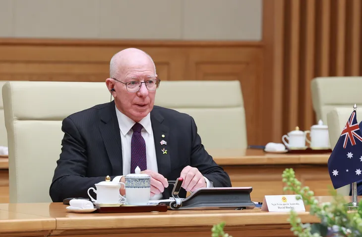Thủ tướng Phạm Minh Chính hội kiến Toàn quyền Australia David Hurley - Ảnh 4.