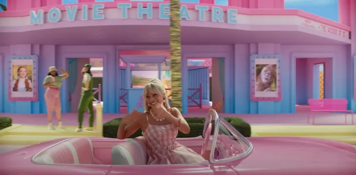 Margot Robbie không thể hồng hơn trong trailer mới của Barbie - Ảnh 4. Margot Robbie không thể hồng hơn trong trailer mới của Barbie - Ảnh 4.