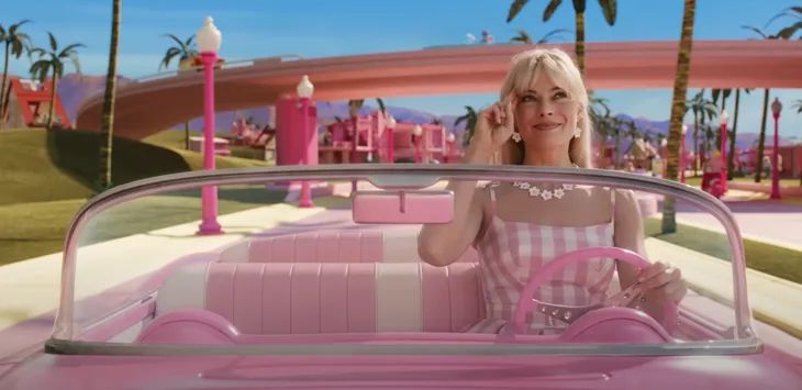 Margot Robbie không thể hồng hơn trong trailer mới của Barbie - Ảnh 1. Margot Robbie không thể hồng hơn trong trailer mới của Barbie - Ảnh 1.
