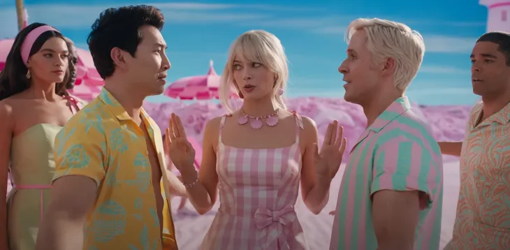 Margot Robbie không thể hồng hơn trong trailer mới của Barbie - Ảnh 3. Margot Robbie không thể hồng hơn trong trailer mới của Barbie - Ảnh 3.
