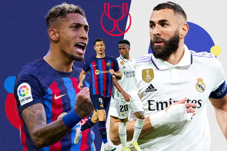 Barcelona vs Real Madrid: Bán kết Cúp Nhà vua Tây Ban Nha | 02h00 ngày 6/4 - Ảnh 2. Barcelona vs Real Madrid: Bán kết Cúp Nhà vua Tây Ban Nha | 02h00 ngày 6/4 - Ảnh 2.