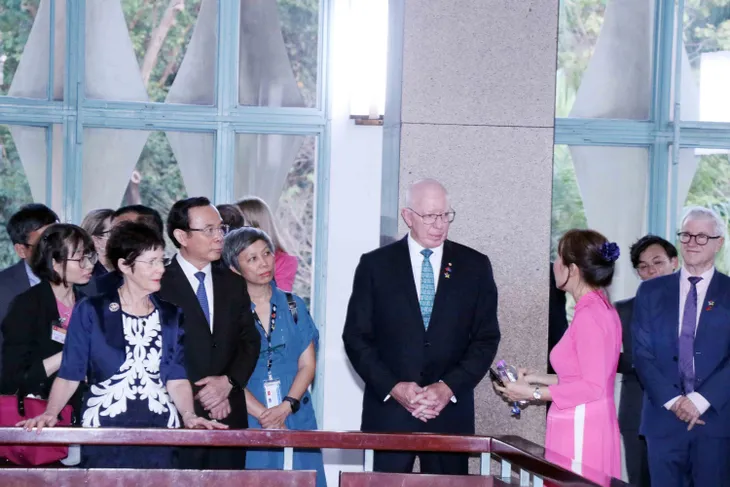 Lãnh đạo Thành phố Hồ Chí Minh tiếp Toàn quyền Australia - Ảnh 3. Lãnh đạo Thành phố Hồ Chí Minh tiếp Toàn quyền Australia - Ảnh 3.