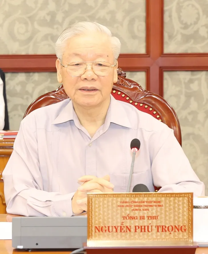 Tổng Bí thư chủ trì họp Bộ Chính trị - Ảnh 2. Tổng Bí thư chủ trì họp Bộ Chính trị - Ảnh 2.