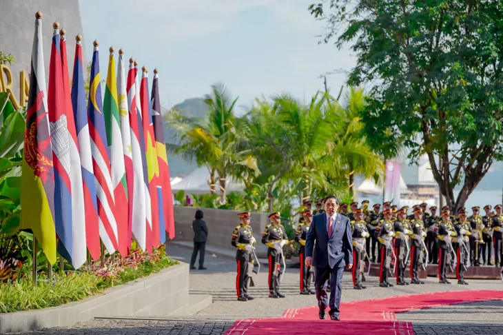 Thủ tướng Phạm Minh Chính dự Lễ khai mạc Hội nghị Cấp cao ASEAN lần thứ 42 - Ảnh 1. Thủ tướng Phạm Minh Chính dự Lễ khai mạc Hội nghị Cấp cao ASEAN lần thứ 42 - Ảnh 1.