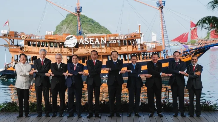 Thủ tướng Phạm Minh Chính dự Lễ khai mạc Hội nghị Cấp cao ASEAN lần thứ 42 - Ảnh 4. Thủ tướng Phạm Minh Chính dự Lễ khai mạc Hội nghị Cấp cao ASEAN lần thứ 42 - Ảnh 4.