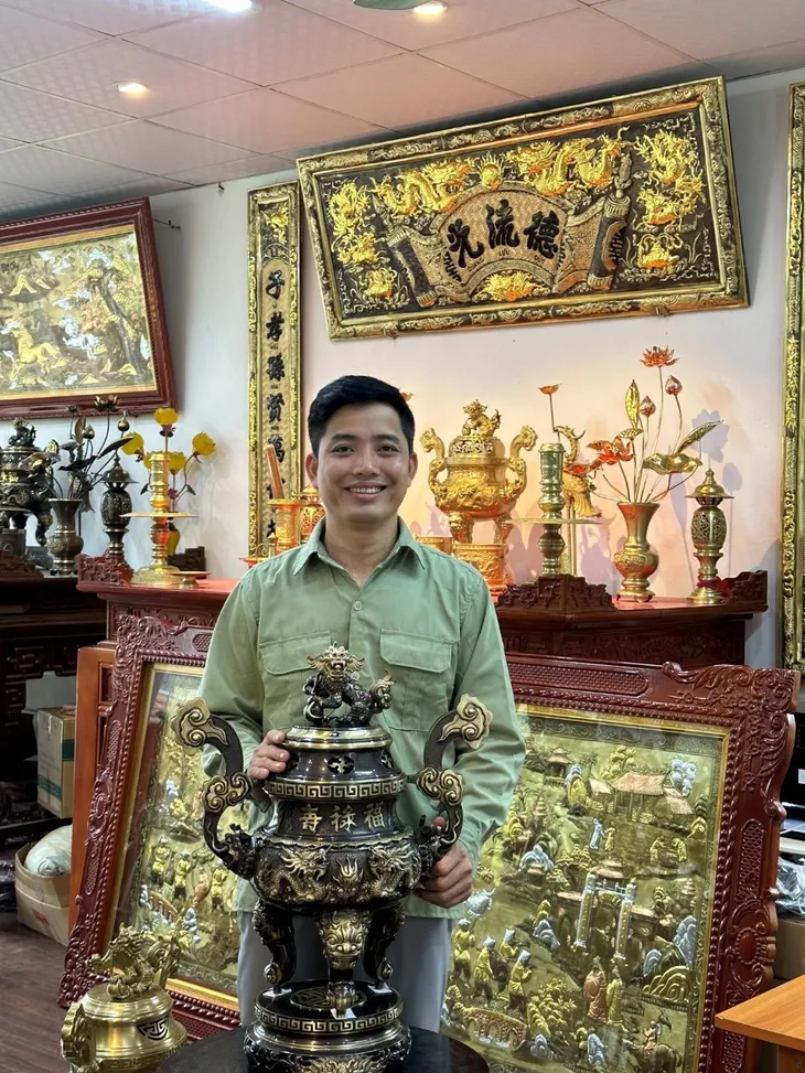 Lựa chọn gìn giữ truyền thống đúc đồng: Nỗ lực không ngừng để thành công - Ảnh 2.