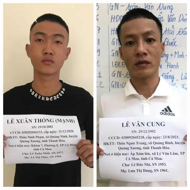 Bắt 2 nhóm cho vay nặng lãi ở Cà Mau - Ảnh 1. Bắt 2 nhóm cho vay nặng lãi ở Cà Mau - Ảnh 1.