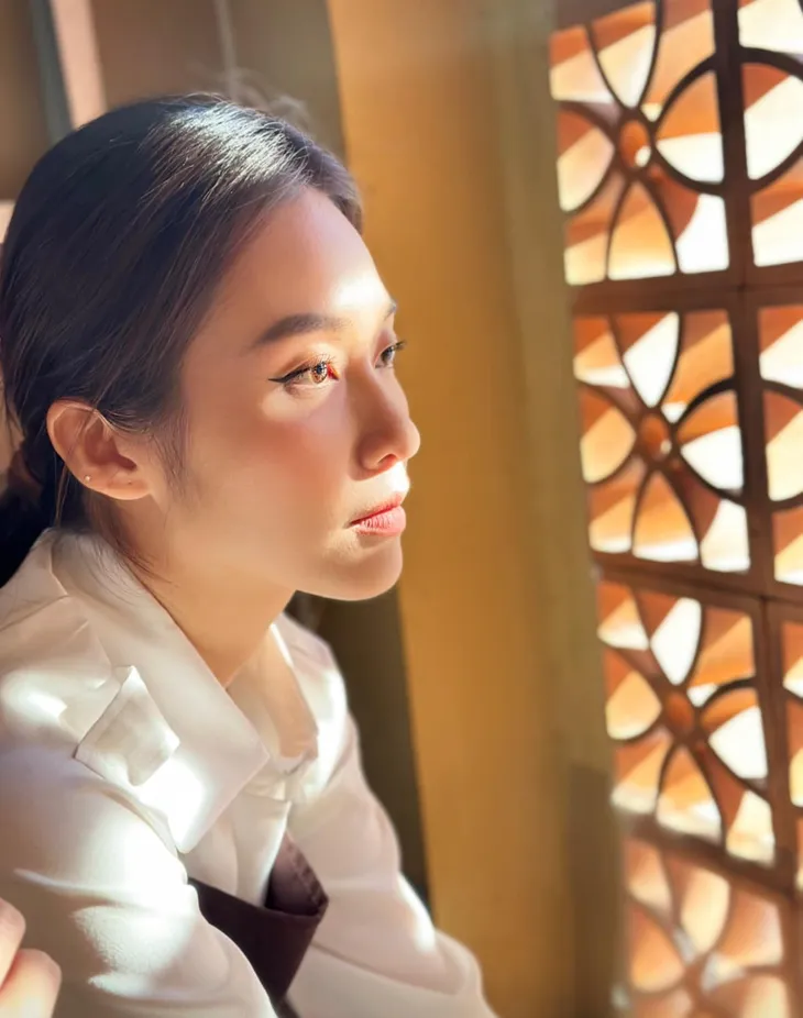 Thanh Sơn - Khả Ngân cực tình cảm ở hậu trường - Ảnh 4. Thanh Sơn - Khả Ngân cực tình cảm ở hậu trường - Ảnh 4.