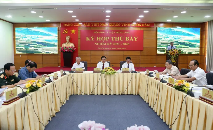 Kỳ họp thứ 7 Hội đồng Lý luận trung ương - Ảnh 1.