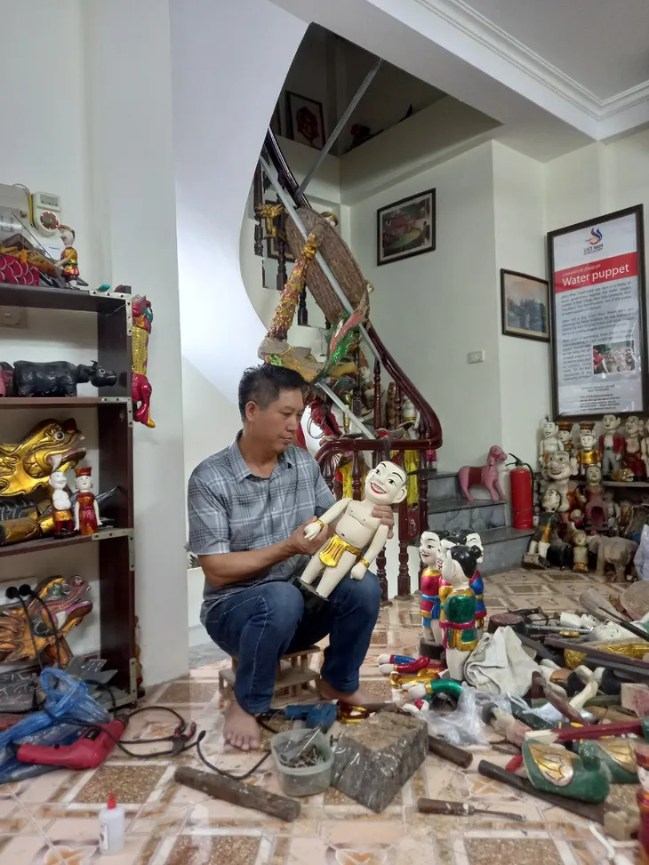 Nghệ sĩ Phan Thanh Liêm – người truyền lửa cho nghệ thuật múa rối nước - Ảnh 3. Nghệ sĩ Phan Thanh Liêm – người truyền lửa cho nghệ thuật múa rối nước - Ảnh 3.