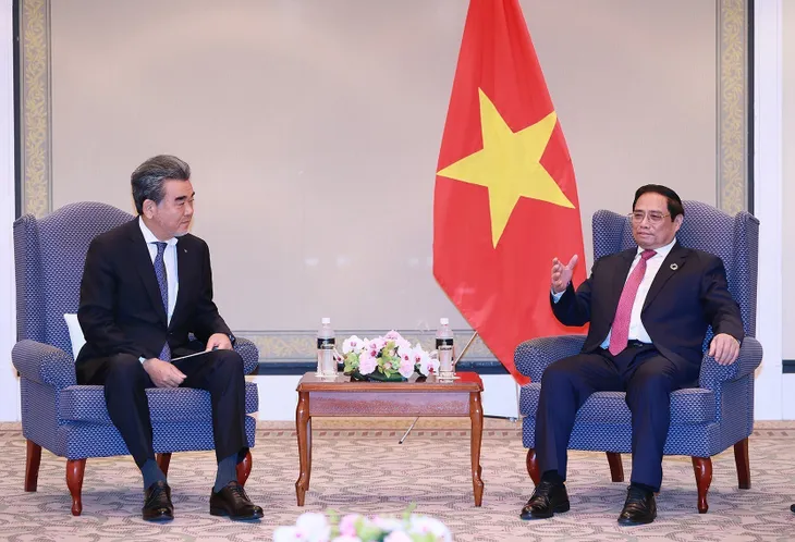 Thủ tướng Phạm Minh Chính tiếp lãnh đạo một số tập đoàn kinh tế lớn của Nhật Bản - Ảnh 2. Thủ tướng Phạm Minh Chính tiếp lãnh đạo một số tập đoàn kinh tế lớn của Nhật Bản - Ảnh 2.