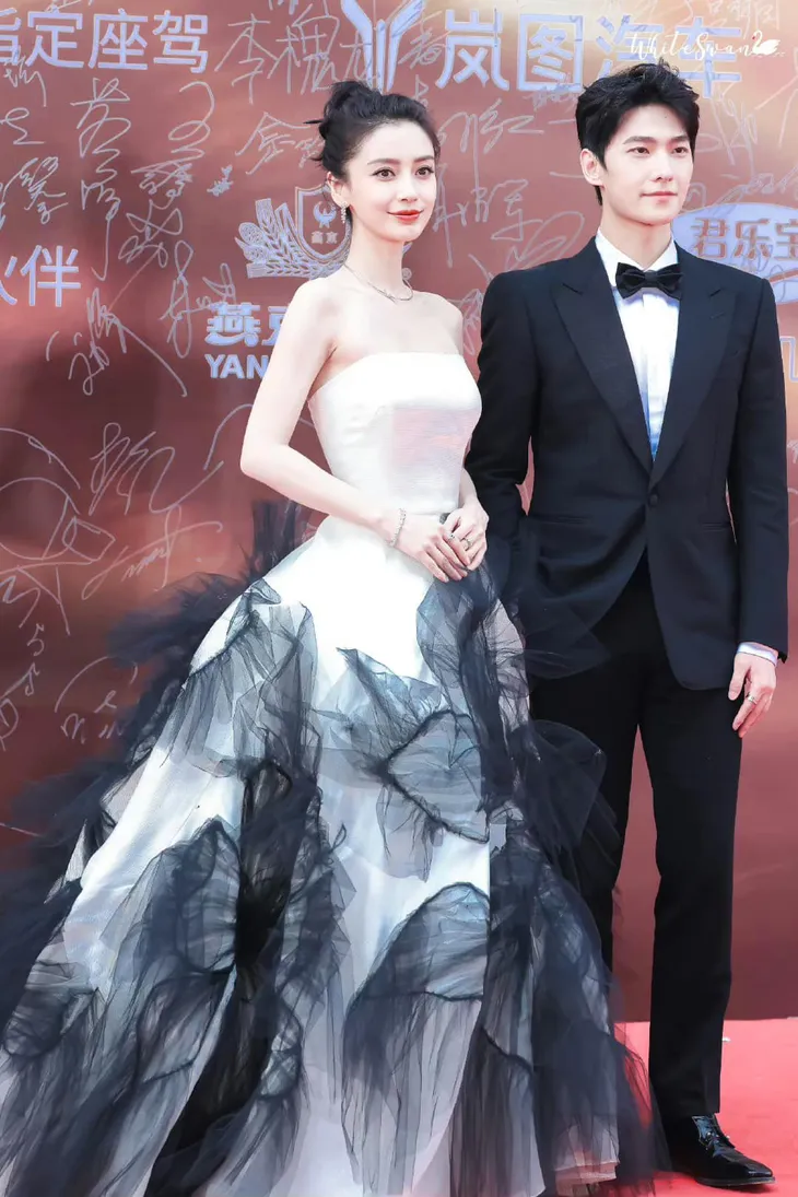 Dương Dương bất ngờ xuất hiện cùng Angelababy tại Lễ trao giải Hoa biểu - Ảnh 1. Dương Dương bất ngờ xuất hiện cùng Angelababy tại Lễ trao giải Hoa biểu - Ảnh 1.