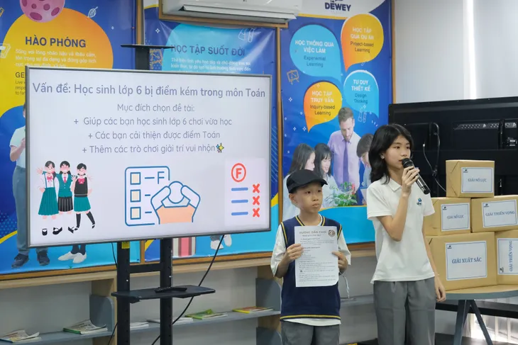 Học sinh THCS hào hứng với bộ môn khởi nghiệp các dự án hướng đến cộng đồng - Ảnh 2. Học sinh THCS hào hứng với bộ môn khởi nghiệp các dự án hướng đến cộng đồng - Ảnh 2.