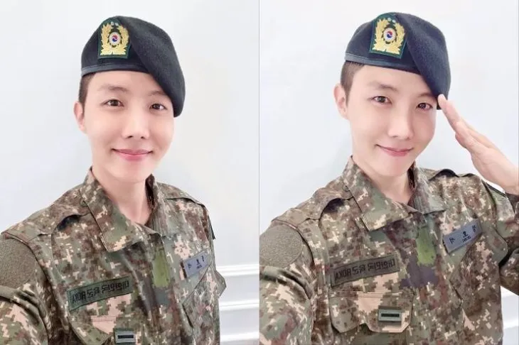 J-Hope (BTS) đã hoàn thành khóa huấn luyện quân sự cơ bản - Ảnh 1. J-Hope (BTS) đã hoàn thành khóa huấn luyện quân sự cơ bản - Ảnh 1.
