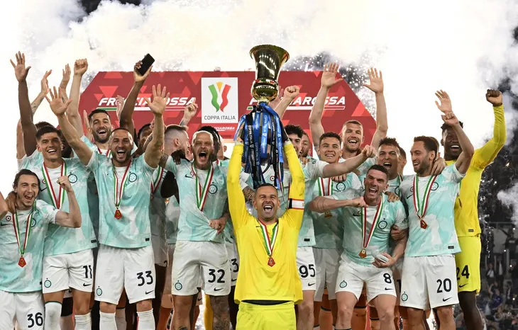 Đánh bại Fiorentina, Inter Milan giành chức vô địch Coppa Italia - Ảnh 2. Đánh bại Fiorentina, Inter Milan giành chức vô địch Coppa Italia - Ảnh 2.