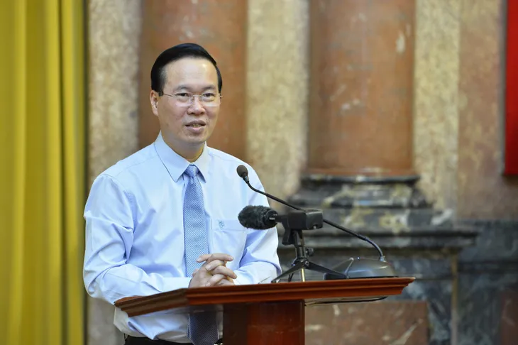 Chủ tịch nước Võ Văn Thưởng: Thanh niên cần nỗ lực để phục vụ Tổ quốc và nhân dân - Ảnh 2. Chủ tịch nước Võ Văn Thưởng: Thanh niên cần nỗ lực để phục vụ Tổ quốc và nhân dân - Ảnh 2.