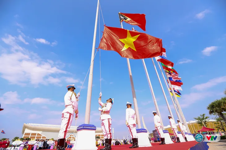 Lễ thượng cờ SEA Games 32: Tất cả đã sẵn sàng cho một SEA Games thành công tại Campuchia - Ảnh 5. Lễ thượng cờ SEA Games 32: Tất cả đã sẵn sàng cho một SEA Games thành công tại Campuchia - Ảnh 5.