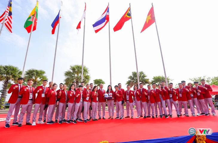 Lễ thượng cờ SEA Games 32: Tất cả đã sẵn sàng cho một SEA Games thành công tại Campuchia - Ảnh 8. Lễ thượng cờ SEA Games 32: Tất cả đã sẵn sàng cho một SEA Games thành công tại Campuchia - Ảnh 8.