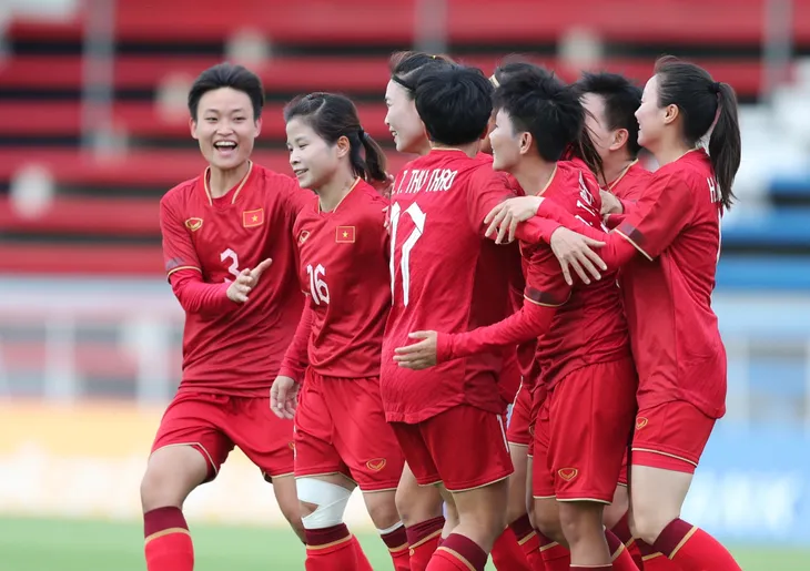 ĐT nữ Việt Nam khởi đầu thuận lợi tại SEA Games 32 - Ảnh 3. ĐT nữ Việt Nam khởi đầu thuận lợi tại SEA Games 32 - Ảnh 3.