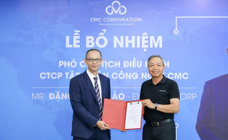 Tập đoàn Công nghệ CMC bổ nhiệm tân Phó Chủ tịch điều hành - Ảnh 1. Tập đoàn Công nghệ CMC bổ nhiệm tân Phó Chủ tịch điều hành - Ảnh 1.