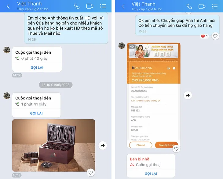 Thêm 1 nhà hàng sập bẫy “đặt tiệc, nhờ mua rượu”, bị lừa hơn nửa tỷ đồng  - Ảnh 1.